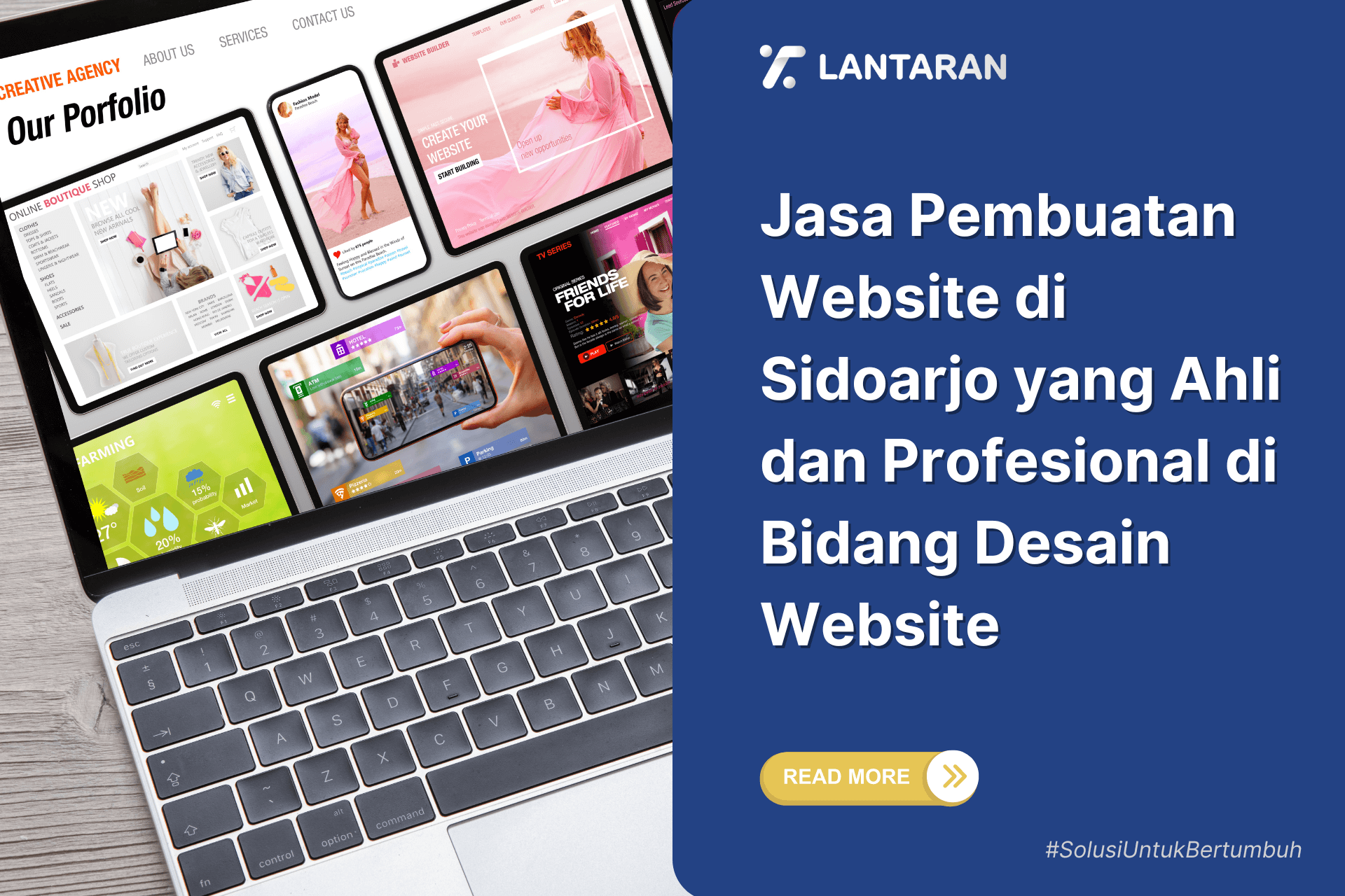 Jasa Pembuatan Website di Sidoarjo yang Ahli dan Profesional di Bidang Desain Website