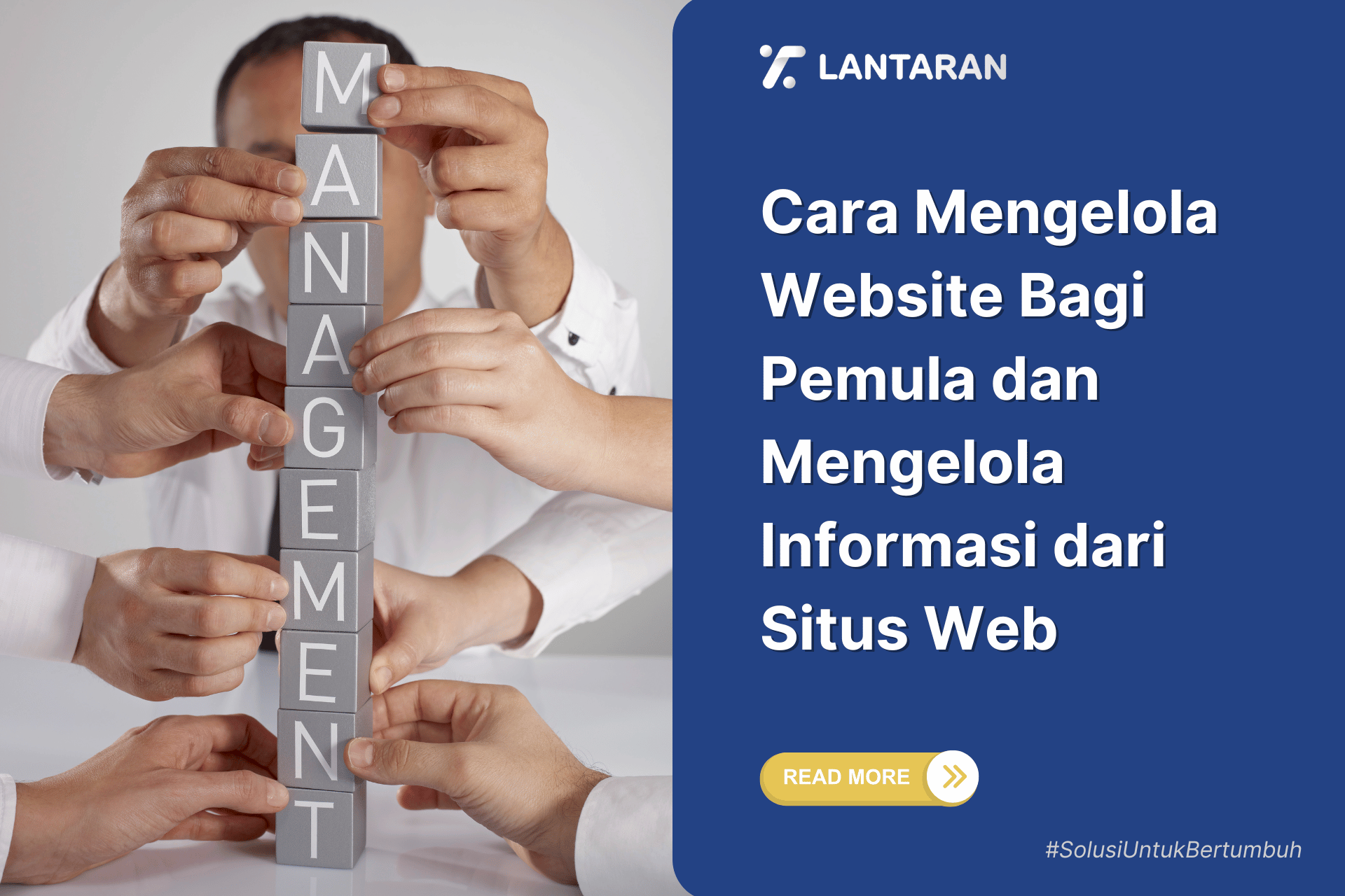 Cara Mengelola Website Bagi Pemula dan Mengelola Informasi dari Situs Web