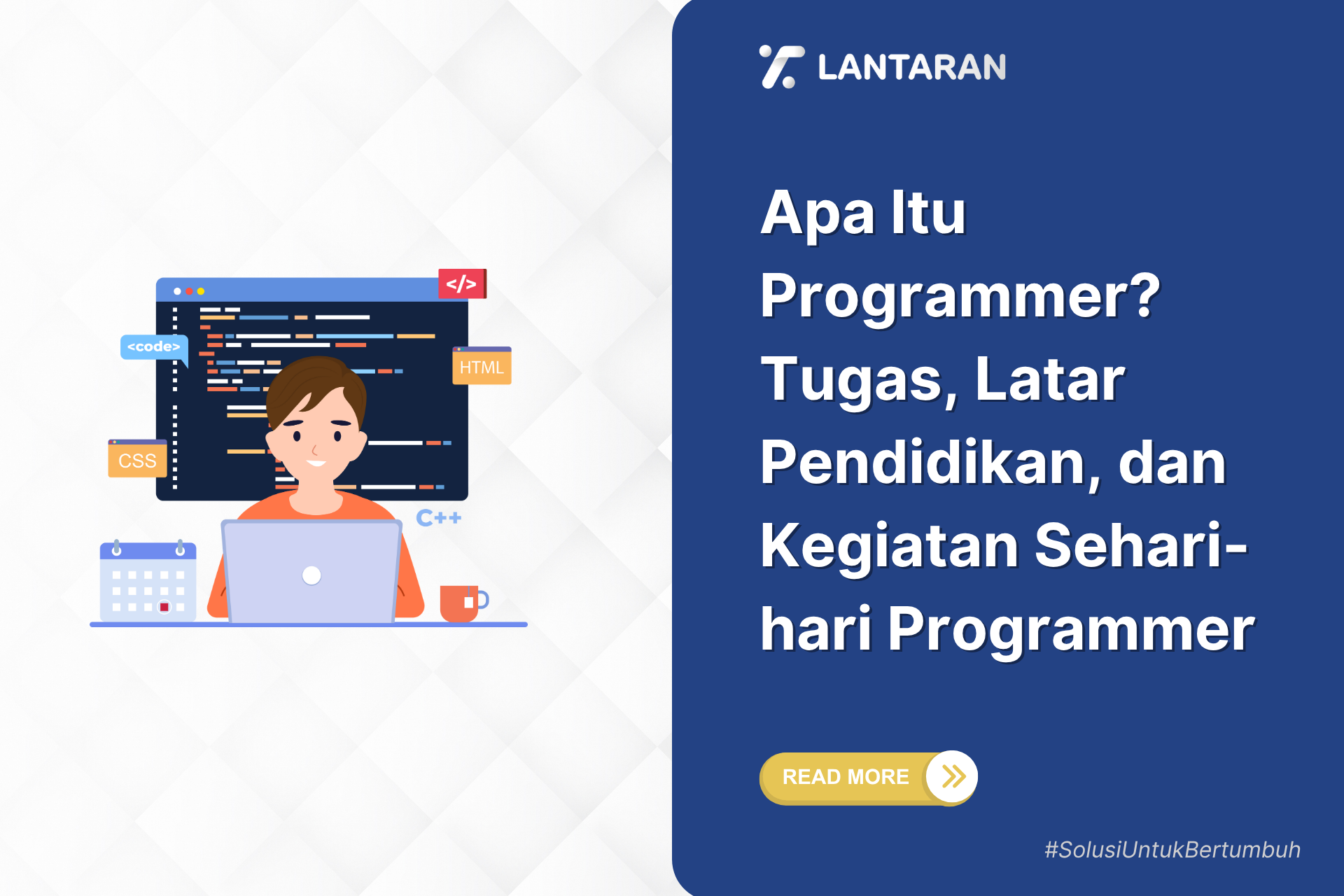 Apa itu programmer tugas, latar pendidikan, dan kegiatan sehari hari programmer