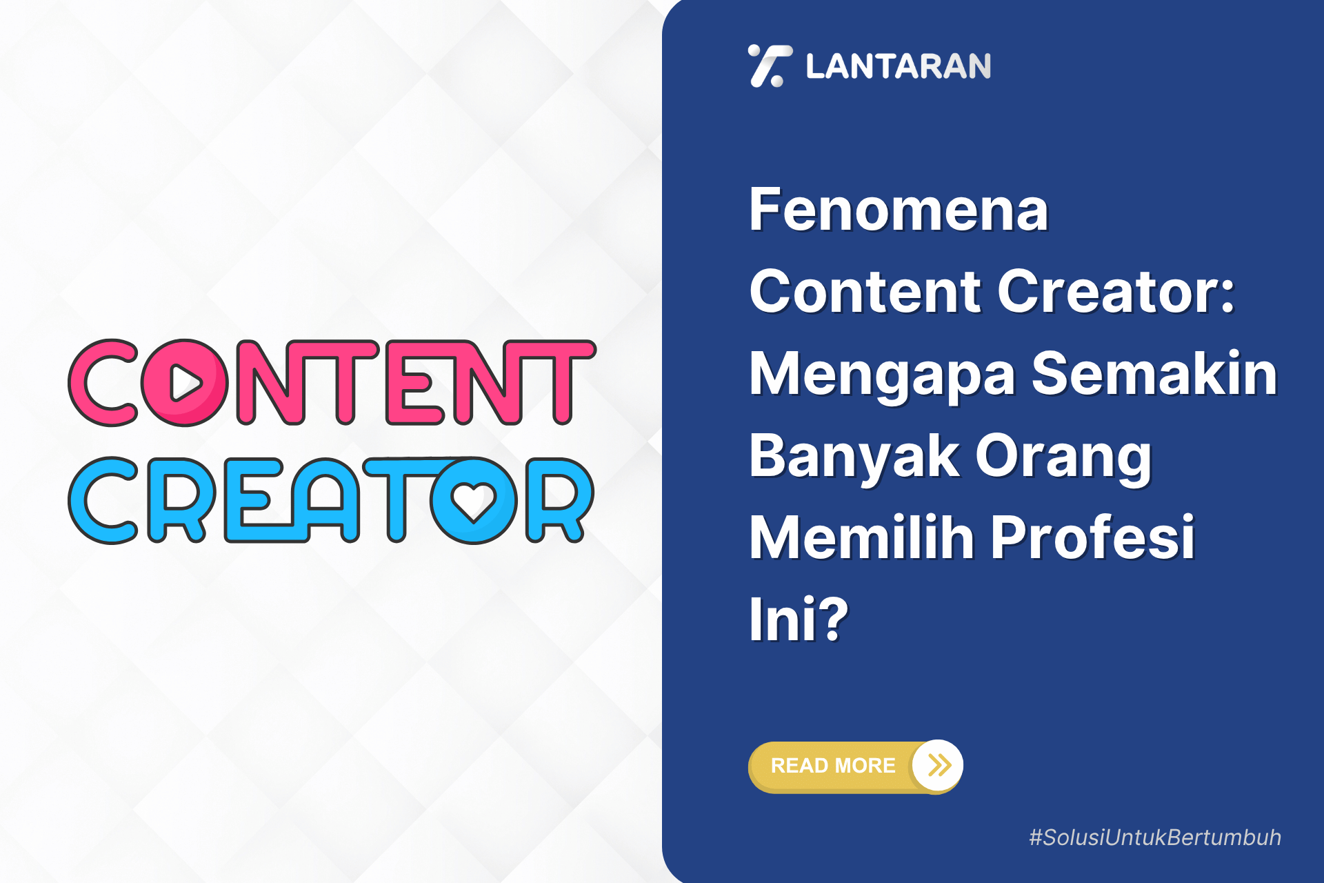 Fenomena content creator mengapa semakin banyak orang memilih profesi ini