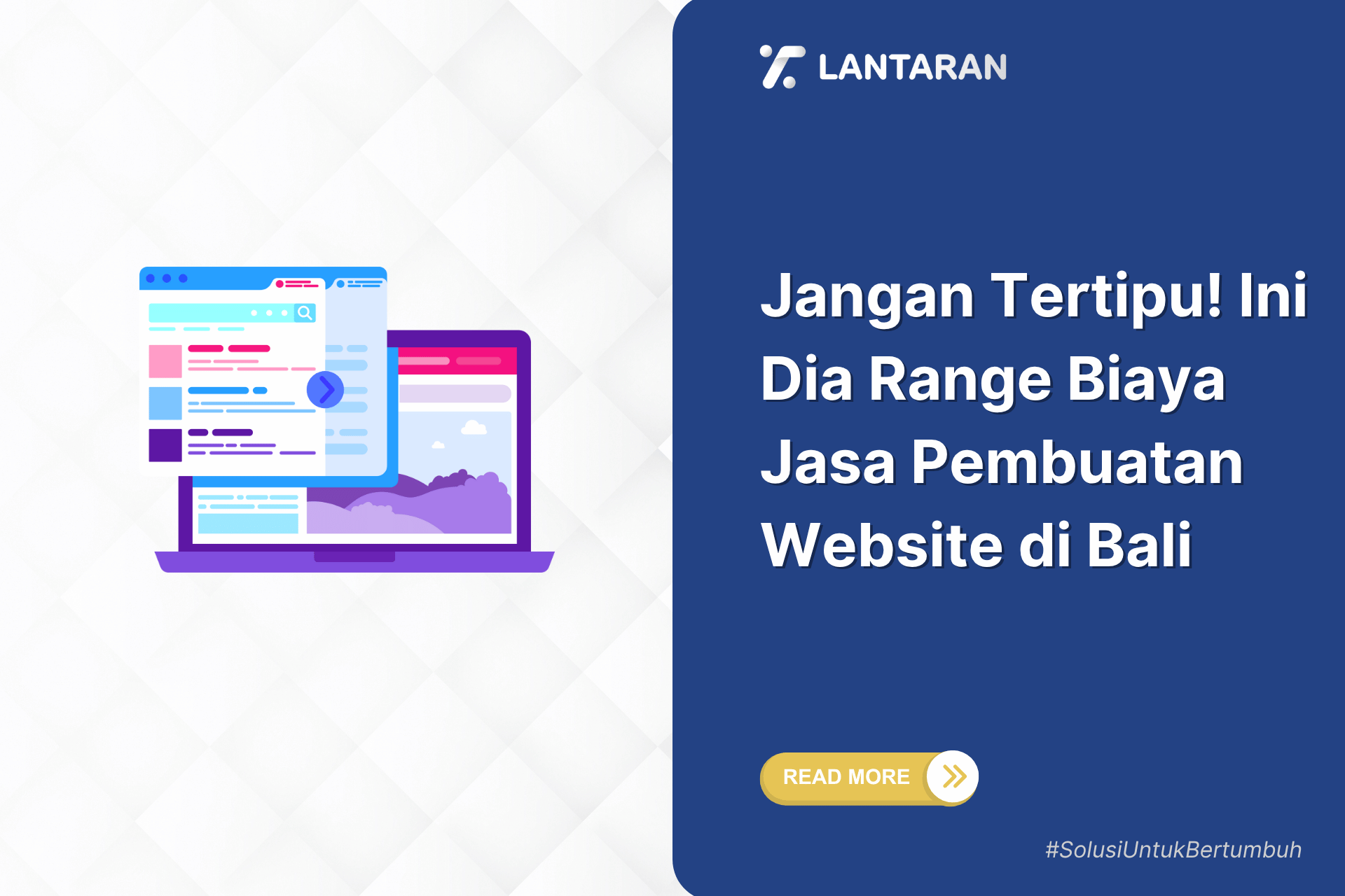Jangan tertipu! ini dia range biaya jasa pembuatan website di bali