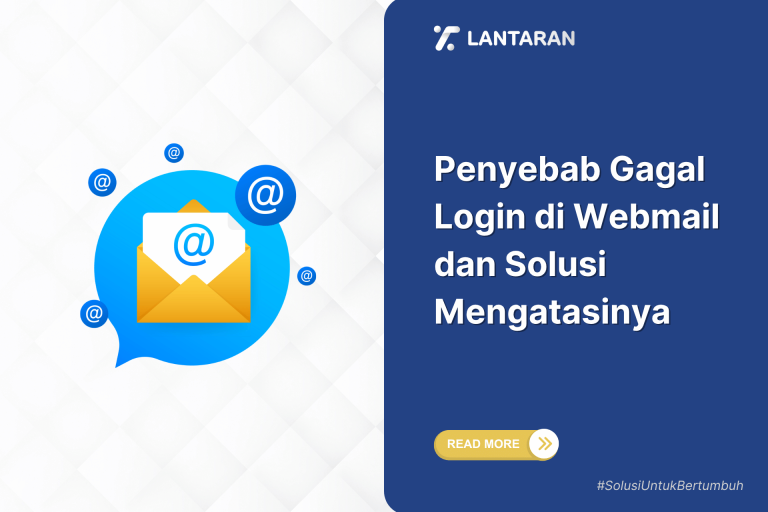 Penyebab gagal login di webmail dan solusi mengatasinya