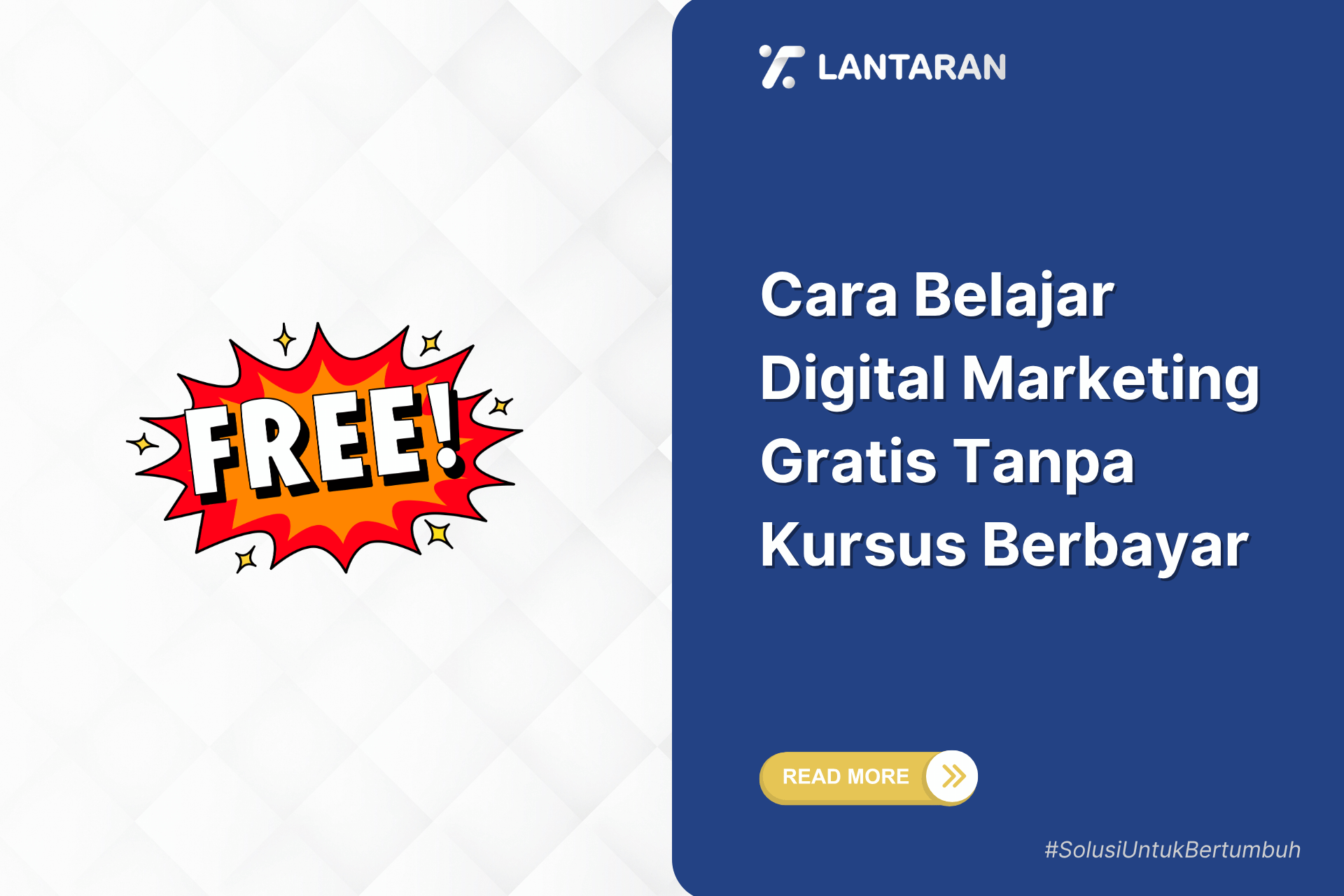 Cara Belajar Digital Marketing Gratis Tanpa Kursus Berbayar